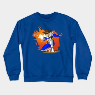 Bam! Pow! Bounty hunter Crewneck Sweatshirt